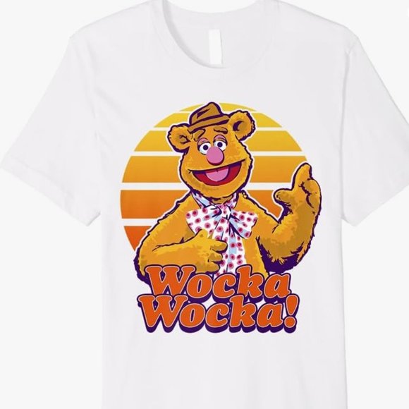 Disney The Muppets Wocka Wocka! Fozzie The Bear T-Shirt - Picture 1 of 11